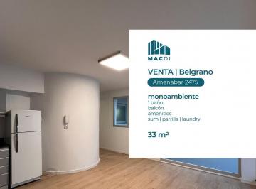 Departamento · 27m² · 1 Ambiente · Excelente Dpto. Monoambiente en Venta.