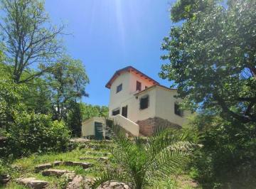 Casa de 5 ambientes, Agua de Oro · Villa Cerro Azul, a 100 m del Río. Parque, Jardín, Terrazas. Sierras Chicas