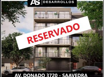 Departamento de 1 ambiente, Saavedra · Monoambiente con Balcon en El 3er Piso Al Frente