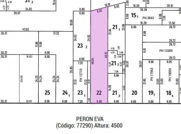 Terreno · 110m² · Terreno en Venta en Eva Perón 4542