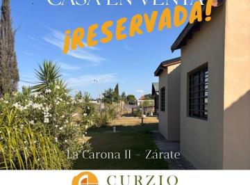 Quinta vacacional · 108m² · 3 Ambientes · 3 Cocheras · Casa Quinta en Venta en Zárate, G. B. a. Zona Norte, Argentina