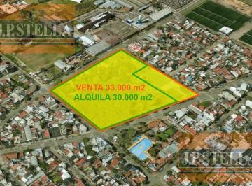 Terreno · 33090m² · Fracción Comercial 33.000 m² - Ideal Proyecto Inmobiliario - Frente a 4 Calles - San Justo