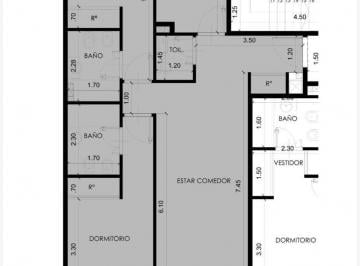 Departamento · 75m² · 3 Ambientes · 1 Cochera · Emprendimiento en Villa Urquiza, Departamento 3 Ambientes.