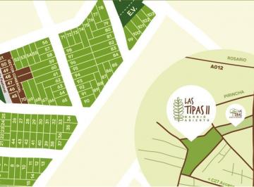 Terreno · 300m² · Loteo " Las Tipas II ". Km 11.5 de La Ruta 18, Oportunidad de Inversión.