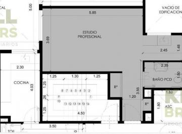 Departamento · 34m² · 1 Ambiente · Emprendimiento en Villa Urquiza, Departamento 1 Ambiente.