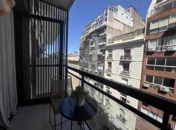 Departamento · 34m² · 1 Ambiente · Alquiler Monoambiente con División con Balcón, Amoblado y Equipado