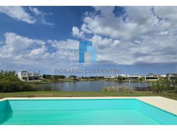 Casa · 338m² · 6 Ambientes · 4 Cocheras · Venta Casa Al Agua en Muelles, Puertos del Lago, Escobar