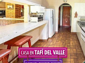 Casa · 150m² · 3 Dormitorios · 1 Cochera · Casa 3 Dorm. en Tafí del Valle