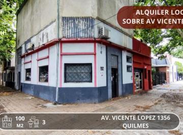 Local comercial de 2 ambientes, Quilmes · Alquiler Local Comercial Sobre Av en Quilmes