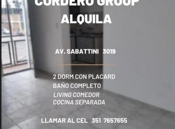 Departamento de 3 ambientes, Córdoba · Alquilo Dpto 2 Dorm con Balcon y Terraza. Bº Rivadavia.