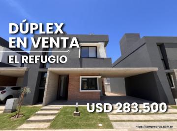 Casa · 180m² · 4 Ambientes · 2 Cocheras · Duplex en Venta 3 Dorm. Complejo El Refugio Arguello