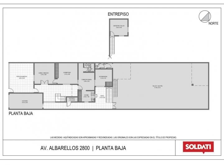 Terreno · 320m² · 4 Ambientes · 1 Cochera