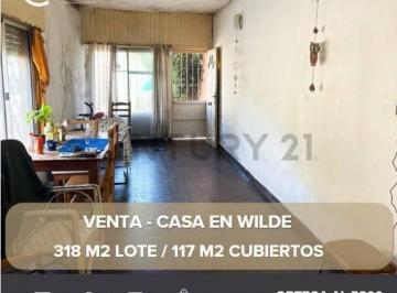 Casa · 117m² · 3 Ambientes · 2 Cocheras · Venta Casa 2 Ambientes Wilde