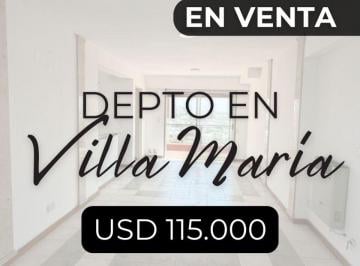 Departamento de 1 ambiente, Villa María · Depto en Venta con Cochera
