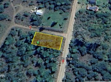 Terreno , Los Reartes · Terreno Plano en Esquina, con Servicios, Barrio Capilla Vieja