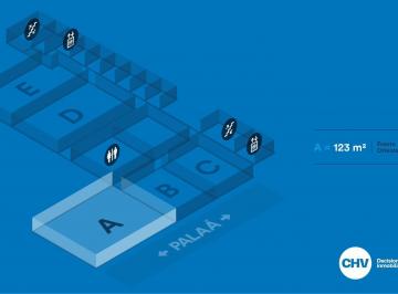 Oficina comercial · 123m² · 1 Ambiente · 1 Cochera · Oficina en Avellaneda