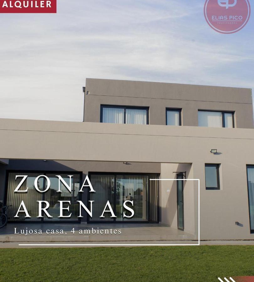 Casa 2 dorm, 220m² en Arenas del Sur — Alquiler
