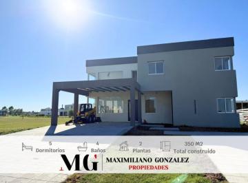 Casa · 350m² · 6 Ambientes · 1 Cochera · Casa Venta y Alquiler Terralagos Canning