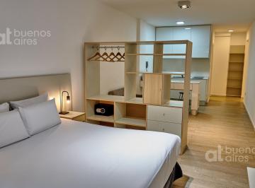 Departamento · 35m² · 1 Ambiente · Monoambiente con Balcón en Palermo en Alquiler Temporario.