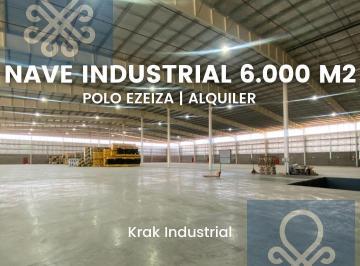 Depósito · 6000m² · Nave Industrial de 6.000 m² en Polo Industrial Ezeiza