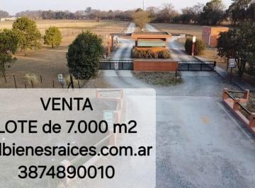 Terreno · 7000m² · Terreno en Venta 7.000 m². Chacras de La Silleta