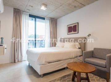 Departamento de 1 ambiente, Palermo · Moderno Studio con Lavarropas en Edificio en Palermo Hollywood