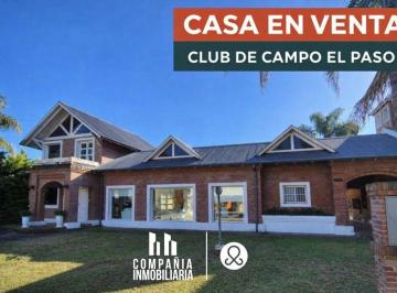 Imagen 1 · Casa en Venta – Club de Campo El Paso | Santo Tomé