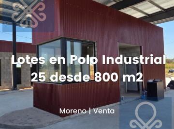 Terreno · 2000m² · Venta Lote en Polo Industrial Desde 800 m² a 10.000 m²