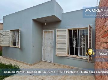 Casa de 5 ambientes, La Punta · Casa en Venta en La Punta, 5 Ambientes, Barrio 600 Viviendas