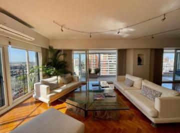 Departamento · 143m² · 5 Ambientes · 1 Cochera · Excelente Semipiso en Alquiler en Palermo Chico, Amoblado y Equipado. Cochera. Seguridad