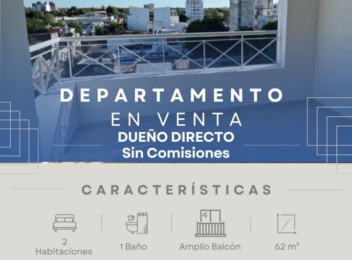 Departamento · 62m² · 4 Ambientes