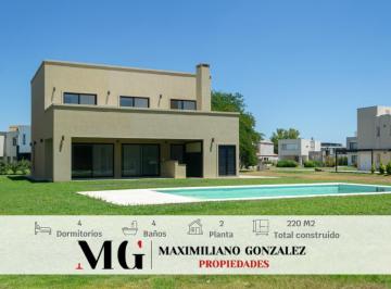 Casa · 220m² · 5 Ambientes · 1 Cochera · Casa Venta - La Martona, Cañuelas