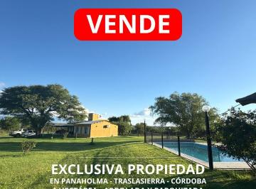 Casa de 5 ambientes, Panaholma · Vendo Casa en Panhaolma - Traslasierra - Cordoba
