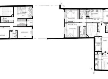 Departamento · 137m² · 4 Ambientes · Venta Departamento 3 Dorm. Al Pozo. Barrio Martin, Rosario