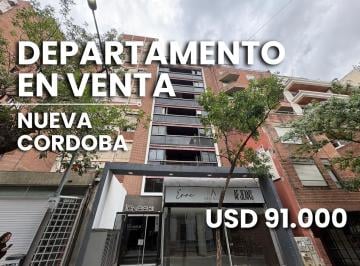 Departamento · 41m² · 2 Ambientes · Departamento en Venta Nueva Cordoba 1 Dormitorio