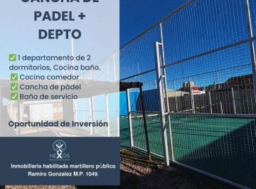 Departamento · 3 Ambientes · 1 Cochera · Depto + Cancha de Padel