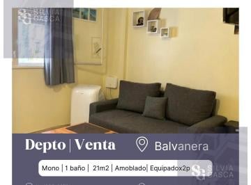 Departamento · 21m² · 1 Ambiente · Departamento - Balvanera - Monoambiente