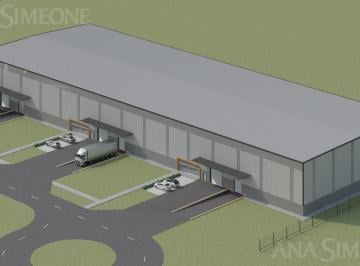 Bodega-Galpón · 5000m² · 10 Cocheras · Nave Industrial - Alquiler - Escobar