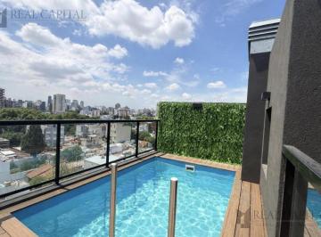 Departamento · 40m² · 2 Ambientes · Venta Departamento 2 Ambientes con Balcon, Vista Abierta, Piscina y Solarium en Saavedra