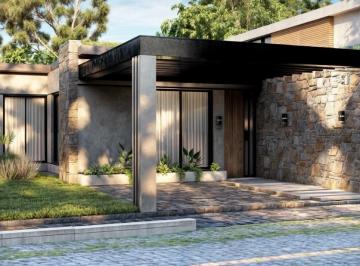 RENDER FACHADA · Casa 3 Dorm 2 Baños Barrio Vista Michelo Maipu Proxima a Entregar Losa Radiante