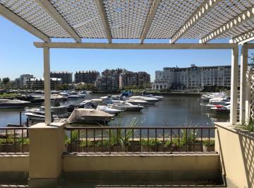 Balcon aterrazado · Venta Departamento 2 Ambientes Vista Al Rio en Terrazas de La Bahia Nordelta