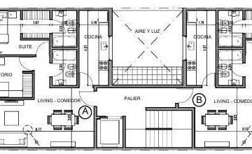 Departamento · 72m² · 3 Ambientes · Departamento en Pozo Parque Cha
