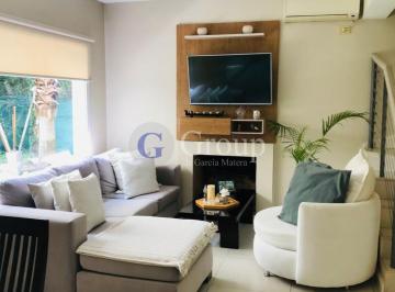 Casa · 80m² · 3 Ambientes · 1 Cochera · Casa Duplex en Venta en Palmas del Sol, Pilar con Parrilla