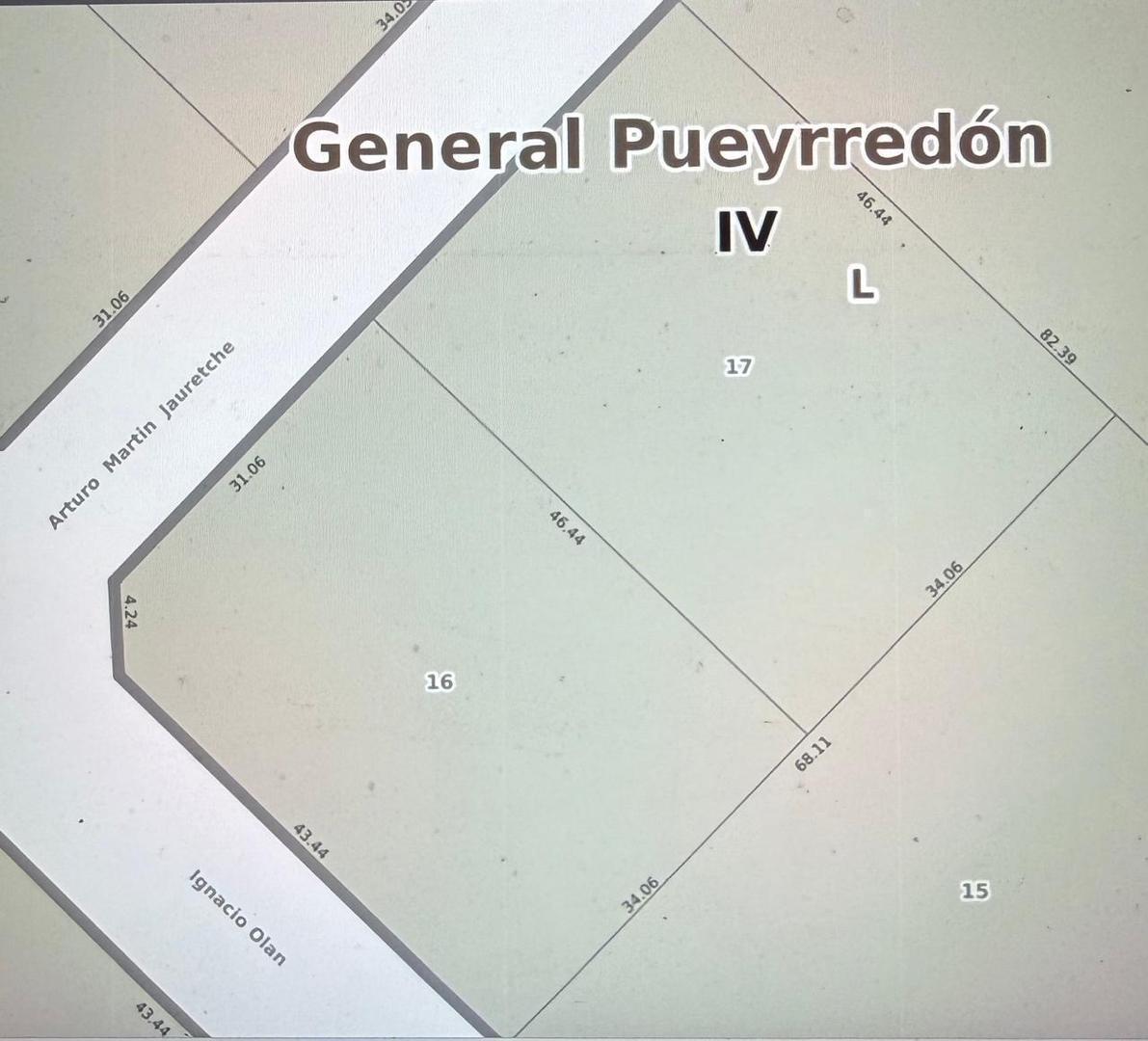 Lote ideal para quinta u otro emprendimiento, 1577m²