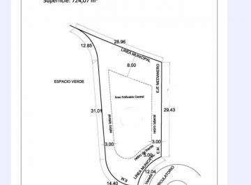 Terreno · 724m² · Lote Al Agua en Silvestre Nordelta