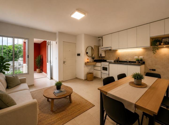 Departamento · 42m² · 1 Dormitorio