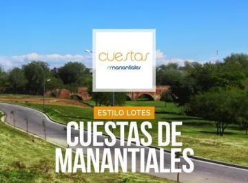 Terreno , Córdoba · Venta Lote Residencial en Cuestas de Manantiales