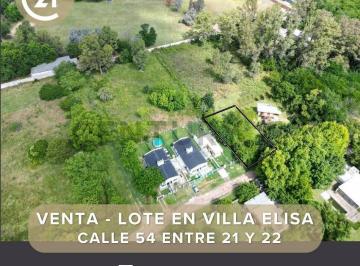 Terreno · 913m² · Venta de Lote Villa Elisa