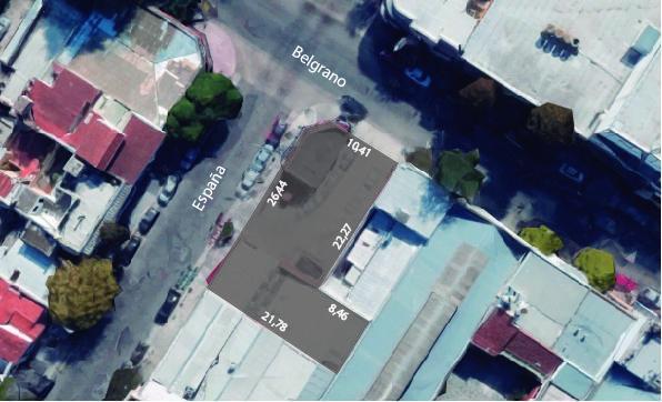 Lote en esquina de 461 m² en Centro — Oportunidad de inversión