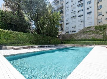 Gran piscina · 3 Ambientes Premium Torre Promenade | Amenities | Cancha de Tenis | Coch + Baul